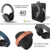 Auricular Vincha Bluetooth KlipXtreme Style 40hs Autonomia Diseño Unico - comprar online
