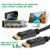 Cable Displayport Para Monitor Placa Video 4k Máximo 144hz 1.8mt - comprar online