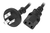 Cable de Alimentacion 220v Interlock Power Fuente Corriente Pc Cpu Televisores - BIGSALEONLINE