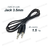 Cable Audio Auxiliar 1.5 Metros Miniplug 3.5mm Sonido Estéreo - comprar online