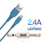Cable Lightning Usb para Carga iPhone de 2 Mts Carga Rapida - BIGSALEONLINE