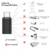 Ficha Tipo C Macho a Iphone Lightning Hembra para Carga - tienda online