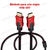 Imagen de Cable Hdmi 3 Mts Mallado para TV Smart, Consolas, Notebook y mucho mas...
