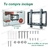 Soporte para Tele o Monitores de 19 20 22 26 32 40 42 Pulgadas - BIGSALEONLINE