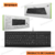Teclado USB Ultra Delgado Teclas Multimedia Y Calculadora Klip Xtreme