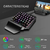 Teclado Gamer ONE HAND Una Mano Teclas Tactica Con Guia Y Rgb en internet