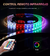Tira Luz Led Rgb 5m Con Fuente Y Control 16 Tonos 5050 - tienda online