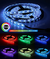 Tira Luz Led Rgb 5m Con Fuente Y Control 16 Tonos 5050 - comprar online