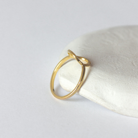 ANEL PAUSA - Banho Ouro 18k
