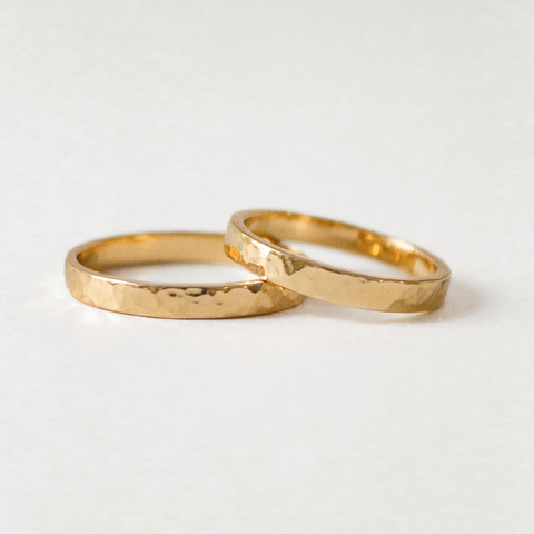 Par de Alianças Somos 2.5mm - Ouro 18k