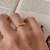 Par de Alianças Ondas 2.5mm - Ouro 18k - loja online