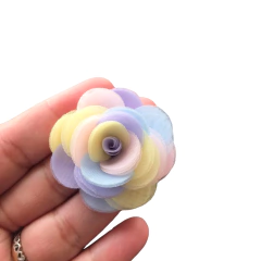 Imagem do Flor organza 4 cm