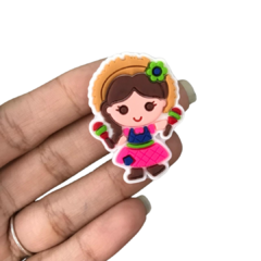 APLIQUE MENINA CAIPIRA EMBORRACHADO - 1 UNIDADE - comprar online