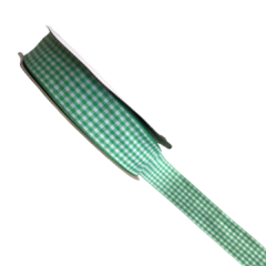FITA QUADRICULADA VERDE 25MM - 2 METROS