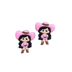 APLIQUE MENINA BOIADEIRA EMBORRACHADO - 1 UNIDADE - comprar online