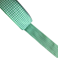 FITA QUADRICULADA VERDE 40MM - 2 METROS