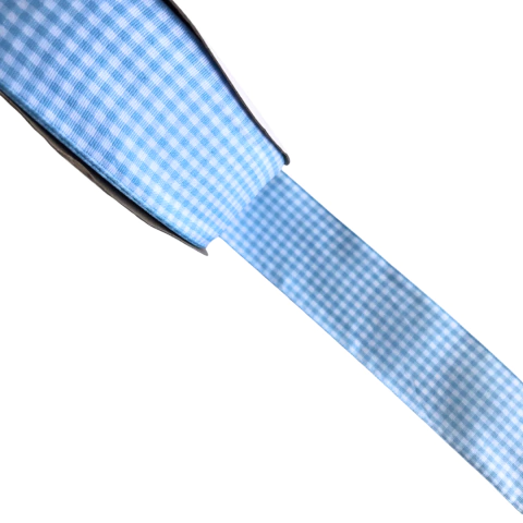 FITA QUADRICULADA AZUL CLARO 40MM - 2 METROS