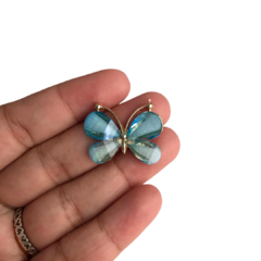 APLIQUE BORBOLETA DE METAL - 1 UNIDADE - comprar online