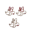 APLIQUE MINNIE DE METAL - 1 UNIDADE
