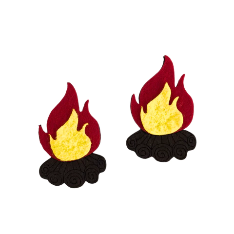 FOGUEIRA EM FELTRO - 1 UNIDADE