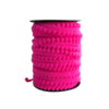 FITA DE POMPOM ROSA FORTE - 1 METRO