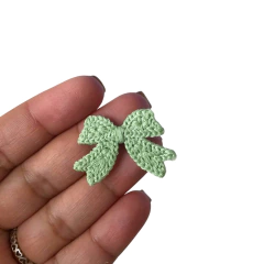 Imagem do APLIQUE LACINHO BORDADO - 1 UNIDADE