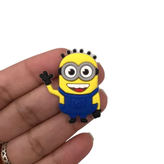 Aplique Minions Emborrachado - 1 unidade - Loja da Laceira