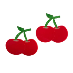 APLIQUE CEREJA G ACRÍLICO - 1 unidade