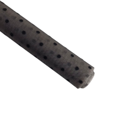 LONITA TULE COM POÁ PRETA (25X68CM) - 1 UNIDADE