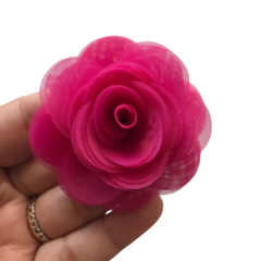 FLOR ORGANZA 5,5 CM - UNIDADE - loja online