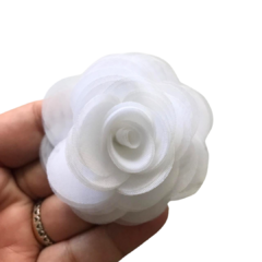 FLOR ORGANZA 5,5 CM - UNIDADE - loja online