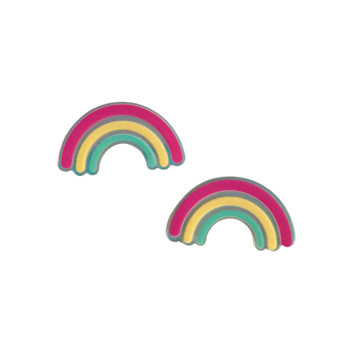 APLIQUE RESINA ARCO-ÍRIS - 1 UNIDADE