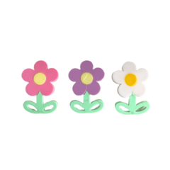 FLOR DE ACRÍLICO 7 CM - 1 UNIDADE