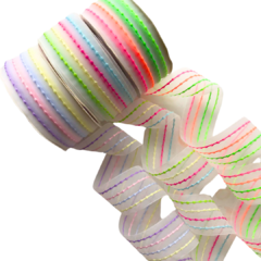 FITA ORGANZA PESPONTO PRINCESS (38MM) - 1 METRO