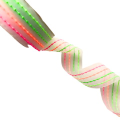 FITA ORGANZA PESPONTO PRINCESS (38MM) - 1 METRO - Loja da Laceira