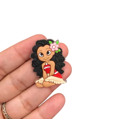 Aplique Moana sentada e Porco New Emborrachado - 1 unidade - comprar online