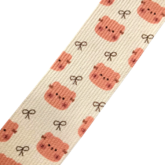 FITA VELUDO COTELÊ URSINHO (38MM) - 1 METRO - comprar online