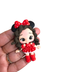 APLIQUE BISCUIT BONECA ROUPA MINNIE - 1 UNIDADE - comprar online