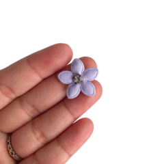 FLOR MIOLO STRASS - 1 UNIDADE - Loja da Laceira