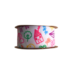 FITA SINIMBU ESTAMPADA ESCOLAR (38MM)