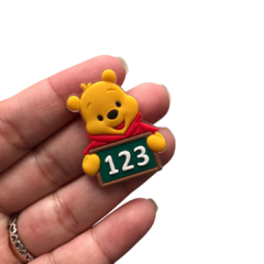 APLIQUE POOH ESCOLAR EMBORRACHADO - 1 unidade na internet