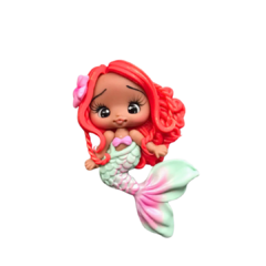 APLIQUE BISCUIT SEREIA NEGRA PERSONAGEM - 1 UNIDADE - comprar online