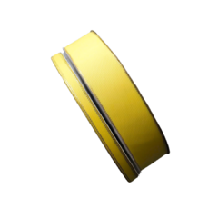FITA AMARELA COM BORDA DOURADA (38MM) - SANDING - 2 METROS - comprar online