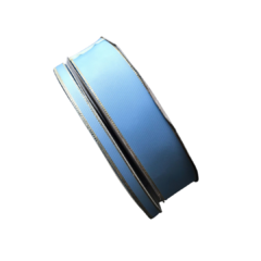 FITA AZUL COM BORDA DOURADA (38MM) - SANDING - 2 METROS - comprar online