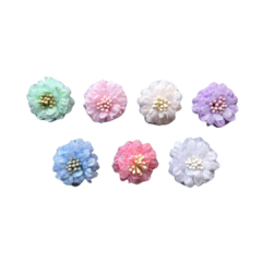 Flor de tecido Bella - 1 UNIDADE - comprar online