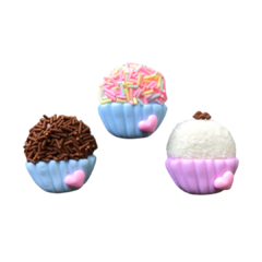 APLIQUE BISCUIT BRIGADEIRO CANDY - 1 UNIDADE - comprar online