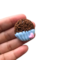 APLIQUE BISCUIT BRIGADEIRO CANDY - 1 UNIDADE na internet