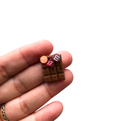 APLIQUE BISCUIT BARRA DE CHOCOLATE - 2 UNIDADE na internet