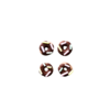 APLIQUE BISCUIT MICRO DONUTS CHOCOLATE - 4 UNIDADE - comprar online
