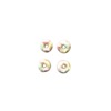 APLIQUE BISCUIT MICRO DONUTS CHOCOLATE BRANCO - 4 UNIDADE - comprar online